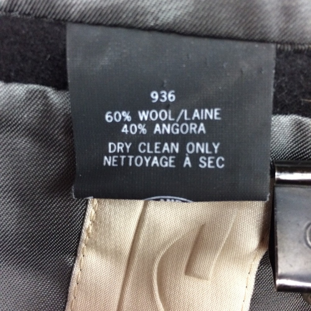 Sanford Bryant Mens Blazer Angora Wool Sport Coat Solid Black Three Button‎ 46R - Picture 13 of 15